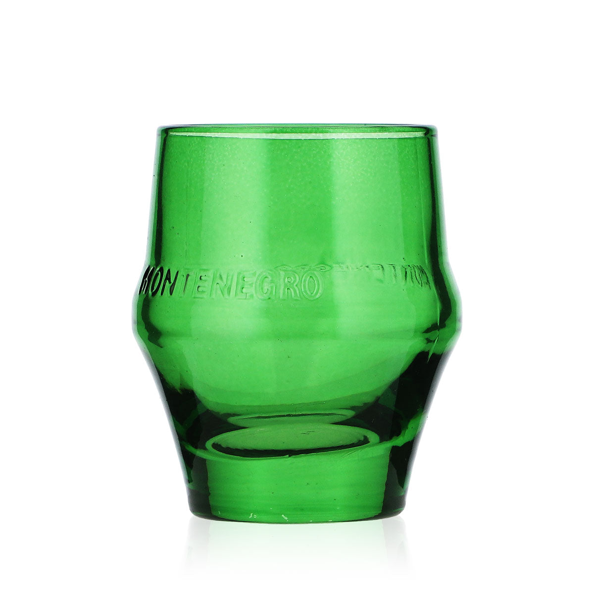 6x Montenegro Likör Shotglas 2cl Stamper Kurzer Schnapsglas konisch grün – Ansicht 4
