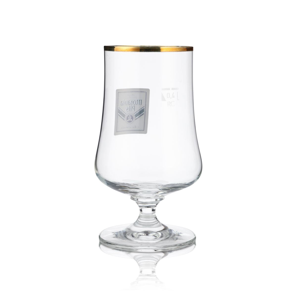 6x Moravia Bierglas 0,4l Pils Gläser Pokalglas Biergläser Ritzenhoff – Ansicht 3