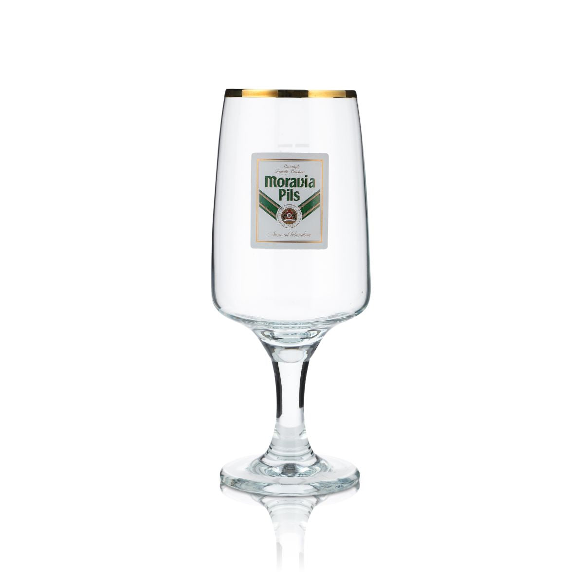 6x Moravia Glas 0,25l Bierglas Colani Pokal Tulpe Gläser Set Brauerei Gastro – Ansicht 2