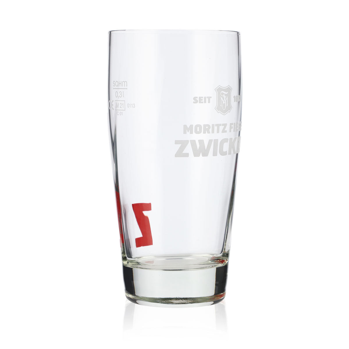 6x Moritz Fiege Bier Glas 0,3l Willibecher Biergläser Becher "Z" – Ansicht 3