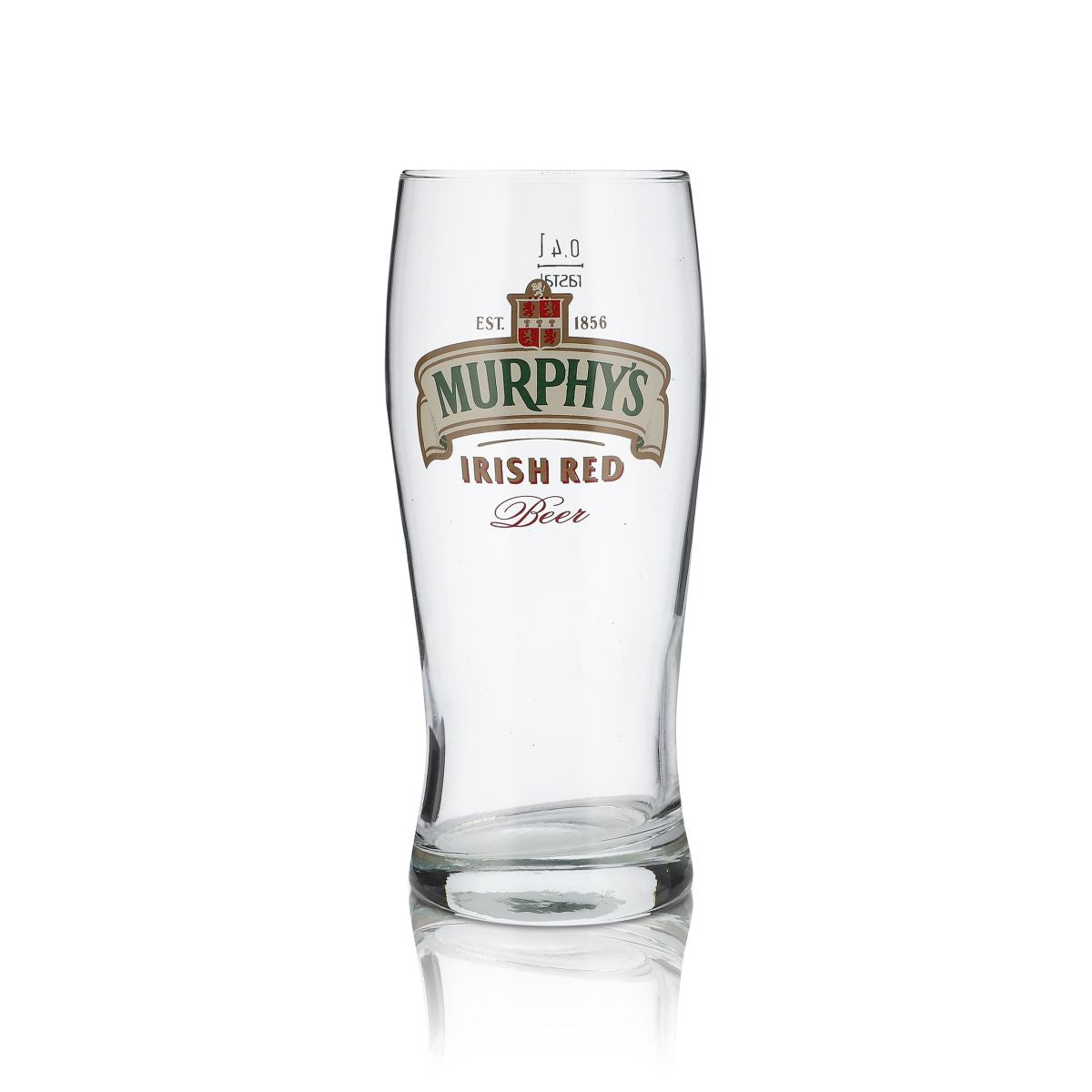 6x Murphys Bier Glas 0,4l Biergläser Irish Pint Glas Bierglas Irish Red – Ansicht 3