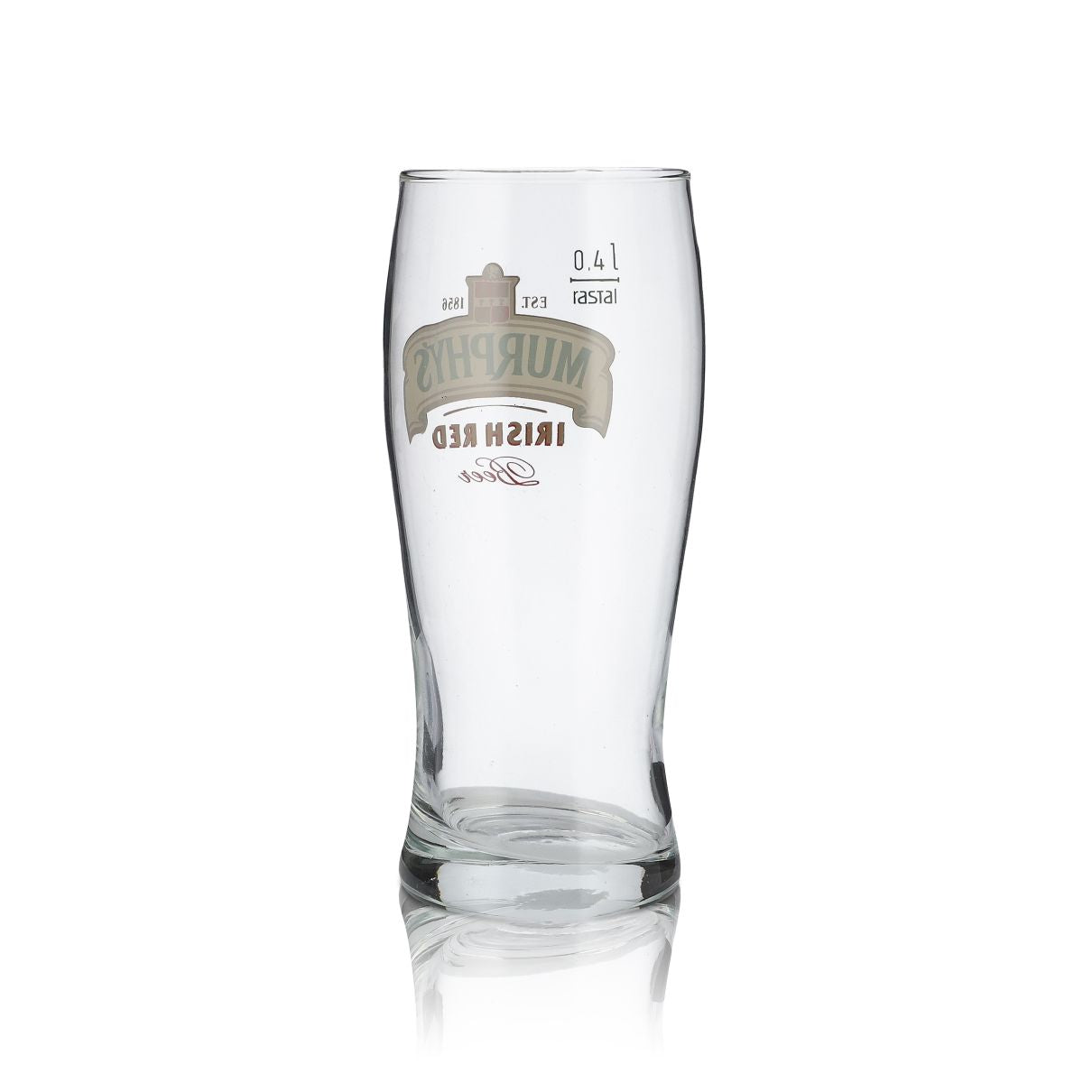 6x Murphys Bier Glas 0,4l Biergläser Irish Pint Glas Bierglas Irish Red – Ansicht 4