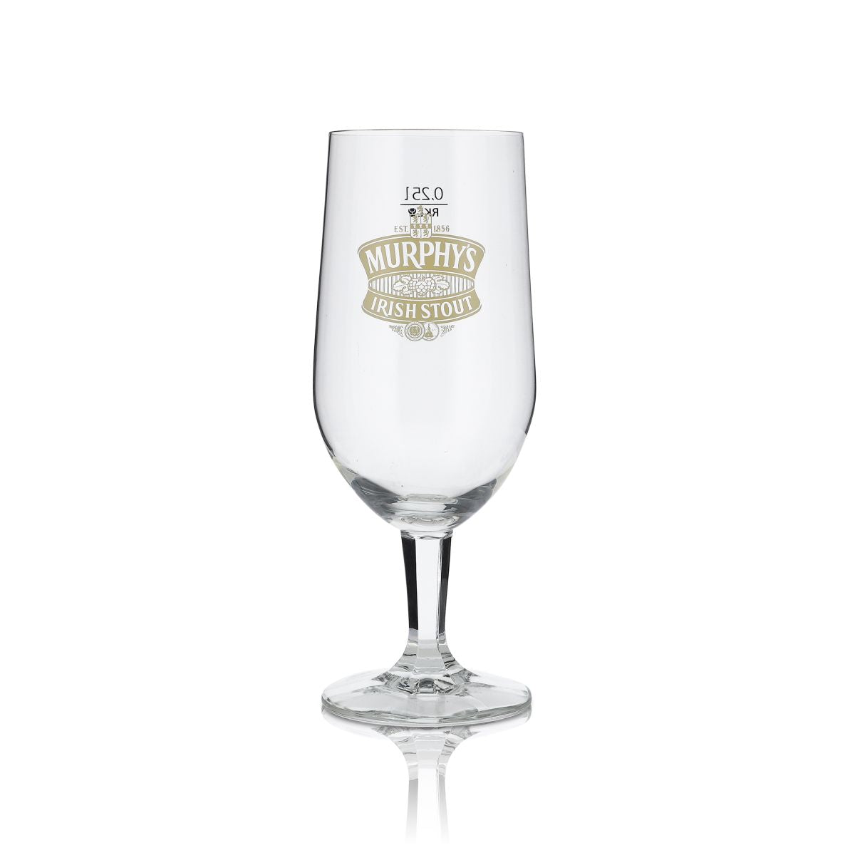 6x Murphys Glas Bierglas Gläser Irish gelbes Logo"Irish Stout" Pokalglas 0,25l – Ansicht 2