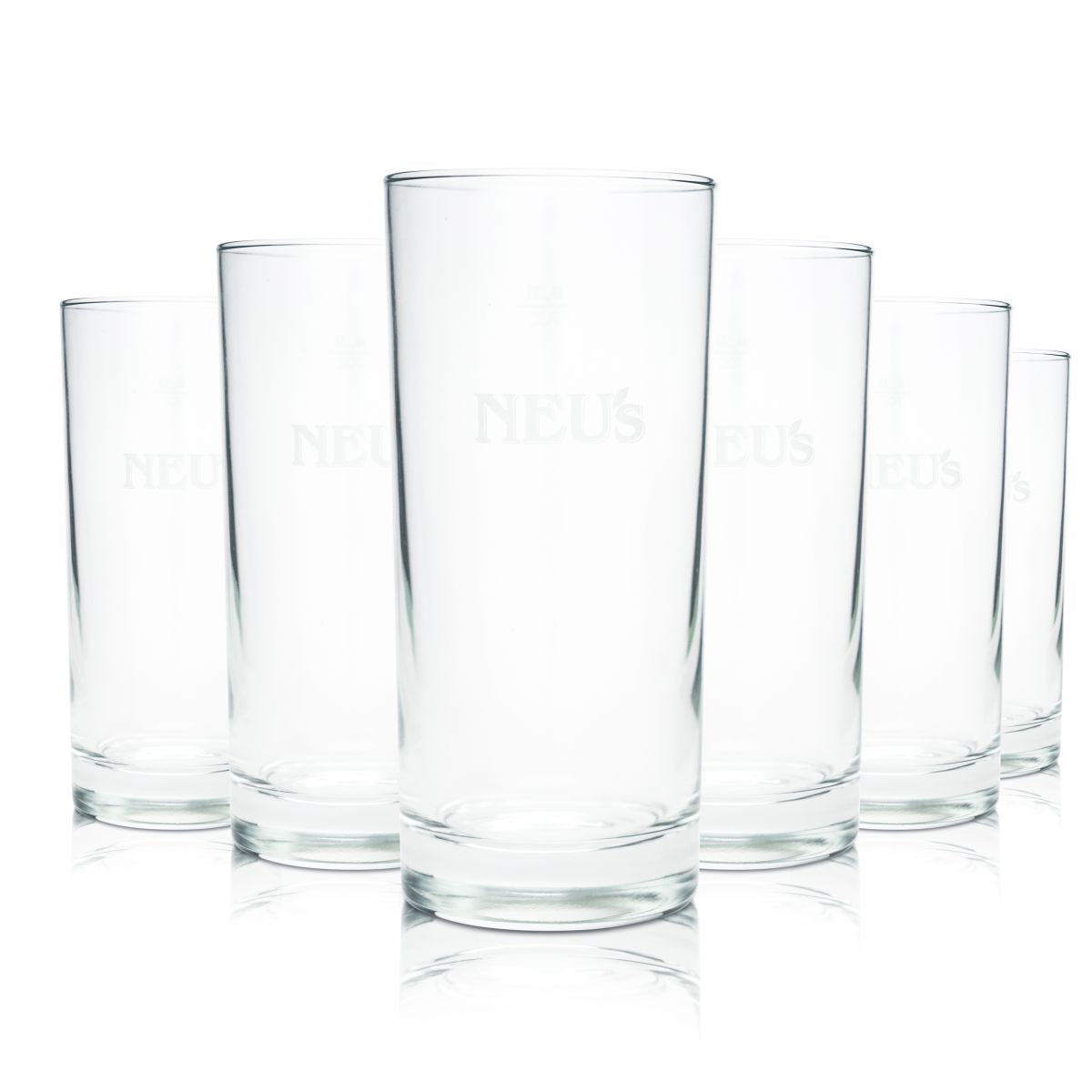 6x Neu's Trinkglas 0,3l Willibecher Gläser Regionaler Traditions Fruchtsaft