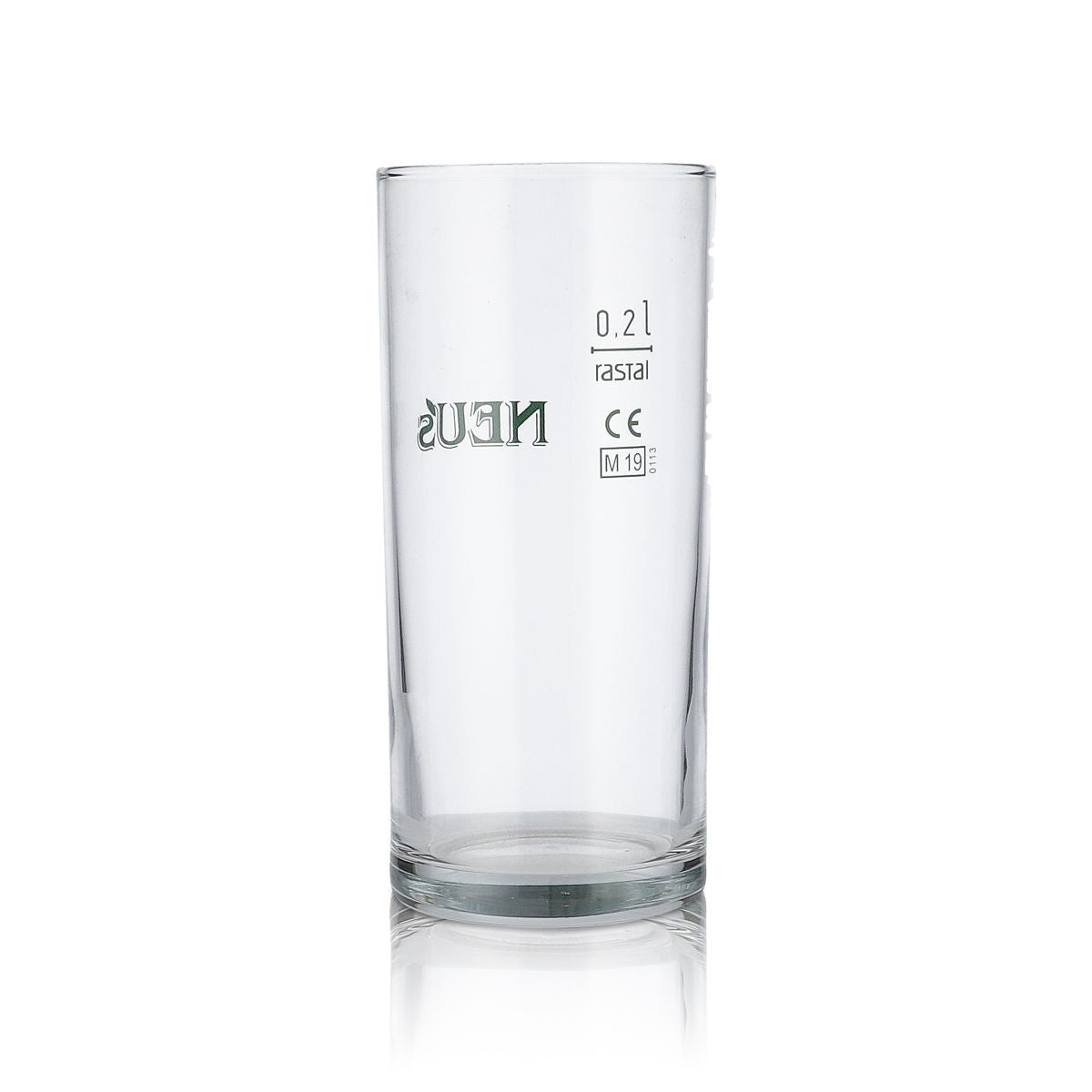 6x Neus Glas 0,2l Stange Becher Trinkgläser Set Saft Mineralwasser Limo – Ansicht 3