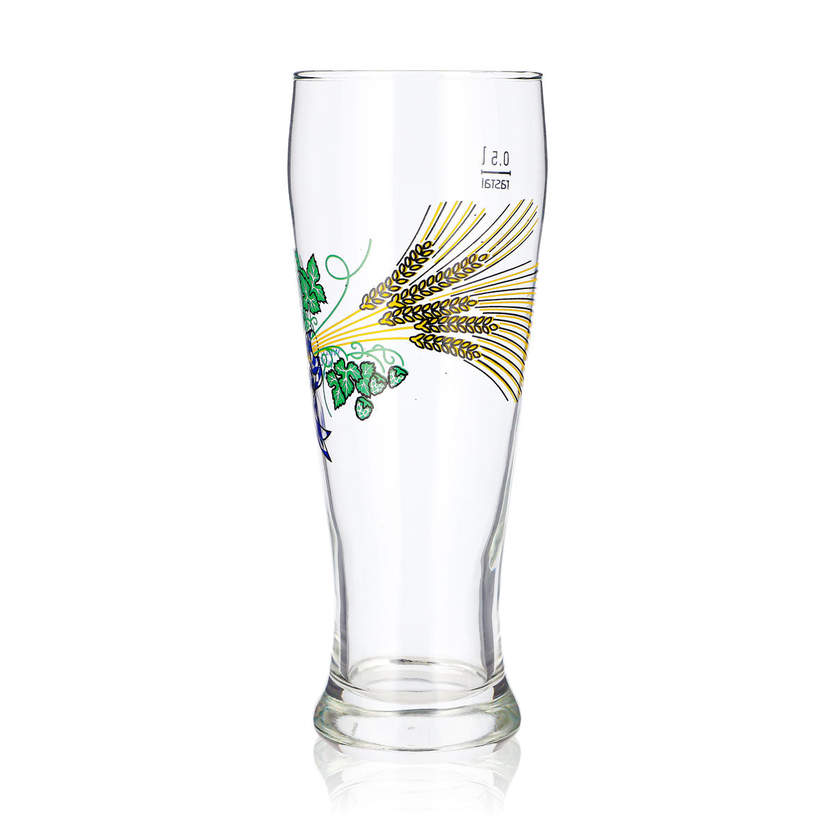 6x No Name Bier Glas 0,5l Pokal Weizenbier Weizen Rastal (6er Set) – Ansicht 3