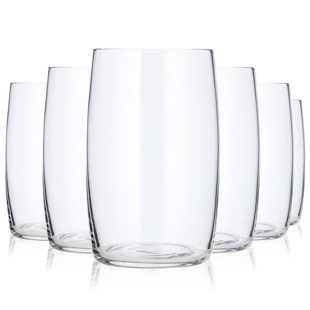 6x No Name Sonstiges Glas 0,25l Becher Winzerbecher Matador Whiskyglas (6er Set)