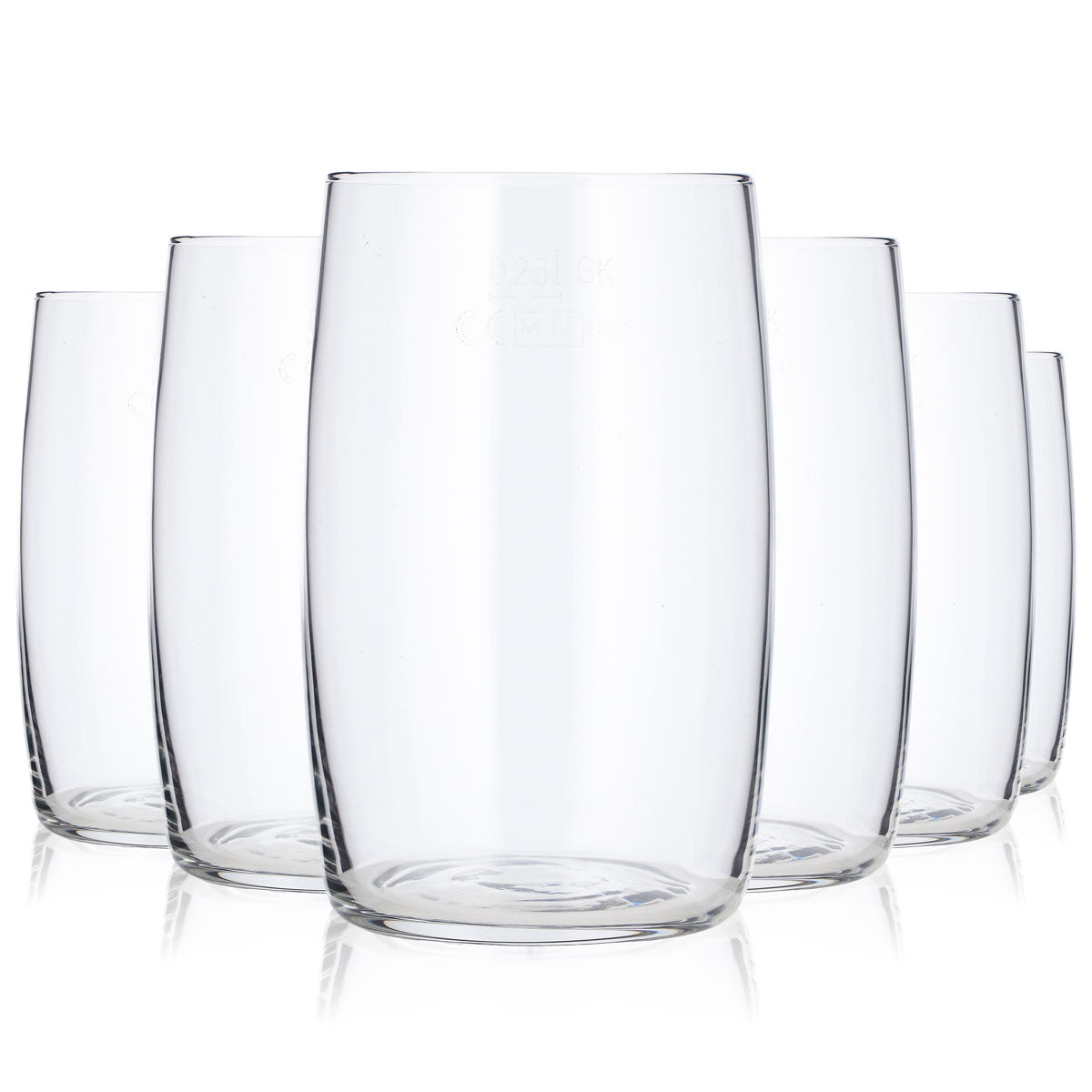 6x No Name Sonstiges Glas 0,25l Becher Winzerbecher Matador Whiskyglas (6er Set)