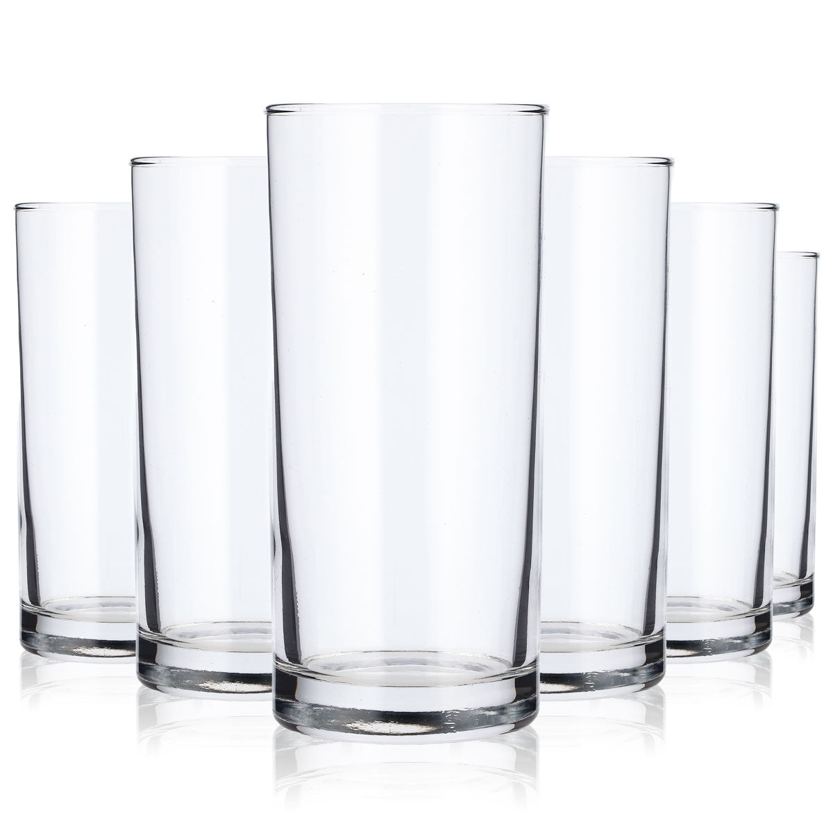6x No Name Wasser Glas Becher 0,5l (6er Set)
