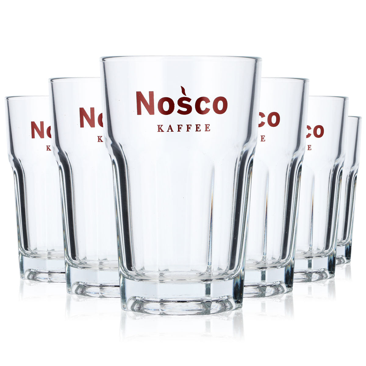 6x Nosco Kaffee Glas 0,3l Kaffeegläser Espressoglas Latteglas – Ansicht 5