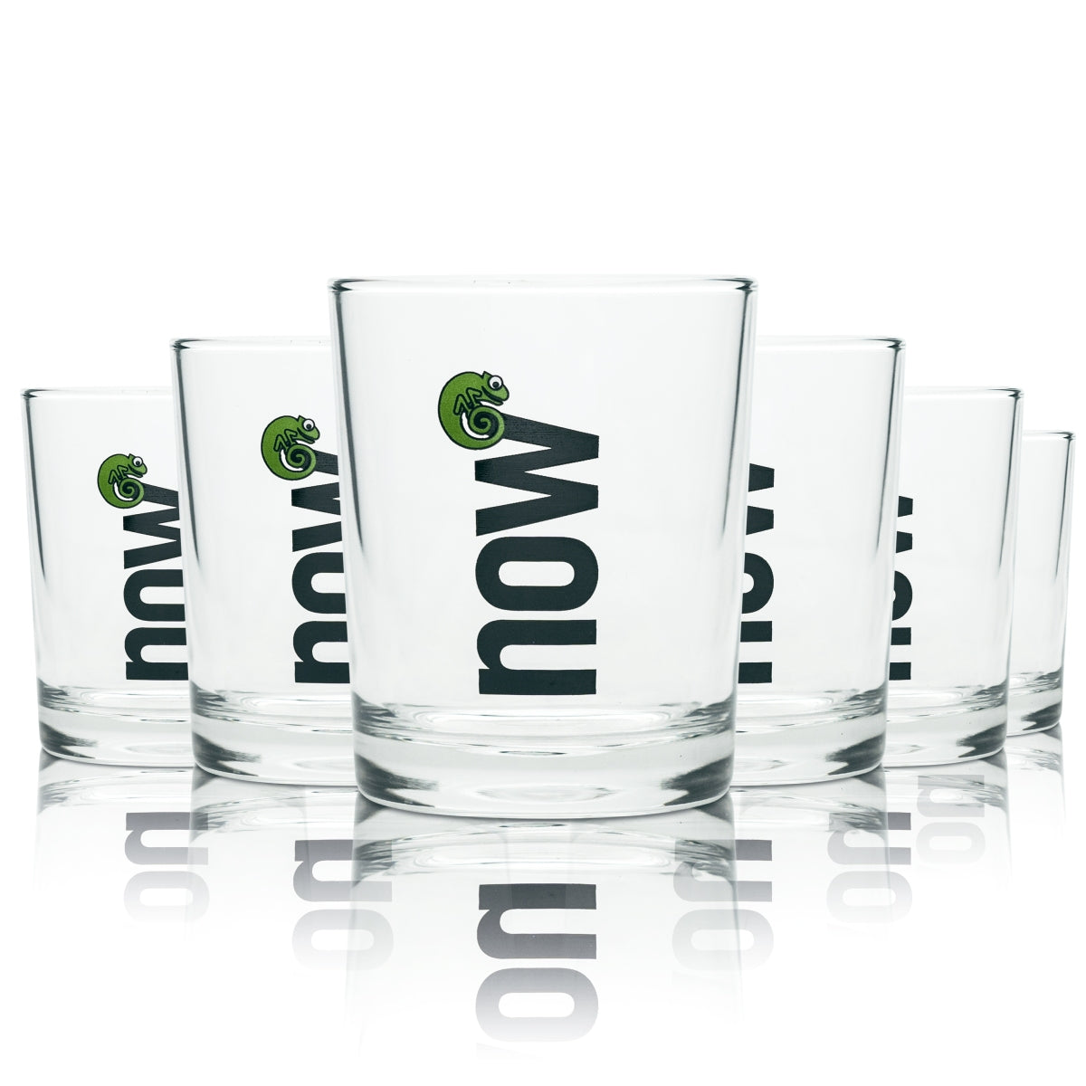 6x Now Limonade Glas 0,15l Tumbler Caravelle Camäleon Gläser Saft Hotel Bar