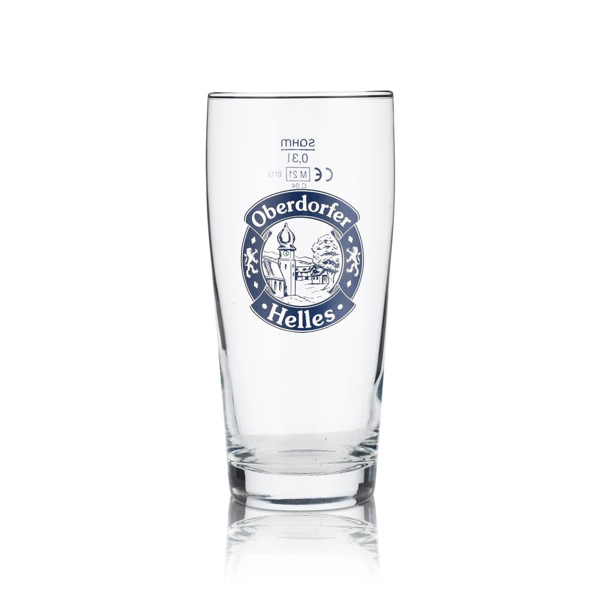 6x Oberdorfer Glas 0,3l Willi Becher Helles Bier Gläser Set Brauerei Gastro – Ansicht 2