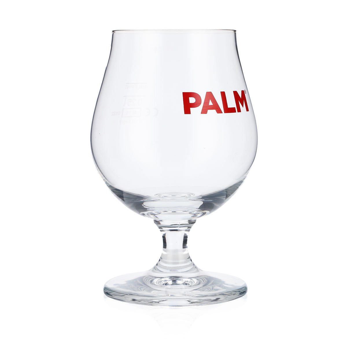 6x Palm Bierglas Gläser Biergläser Bierschwenker 0,25l Pokal Rotes Logo – Ansicht 3