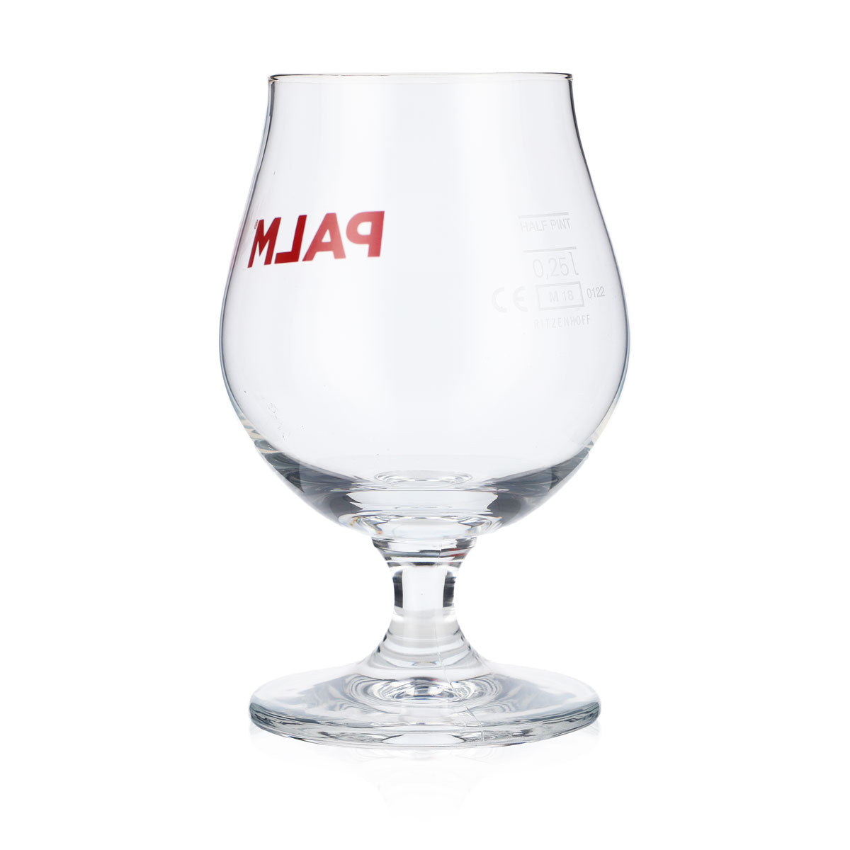 6x Palm Bierglas Gläser Biergläser Bierschwenker 0,25l Pokal Rotes Logo – Ansicht 4