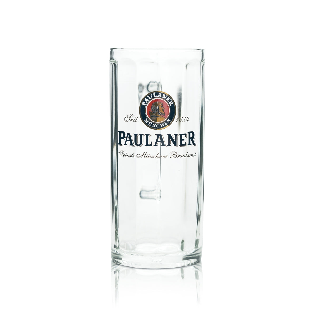 6x Paulaner Bier Glas 0,4l Krug Moldau Seidel Sahm Henkel Gläser Krüge Beer – Ansicht 3