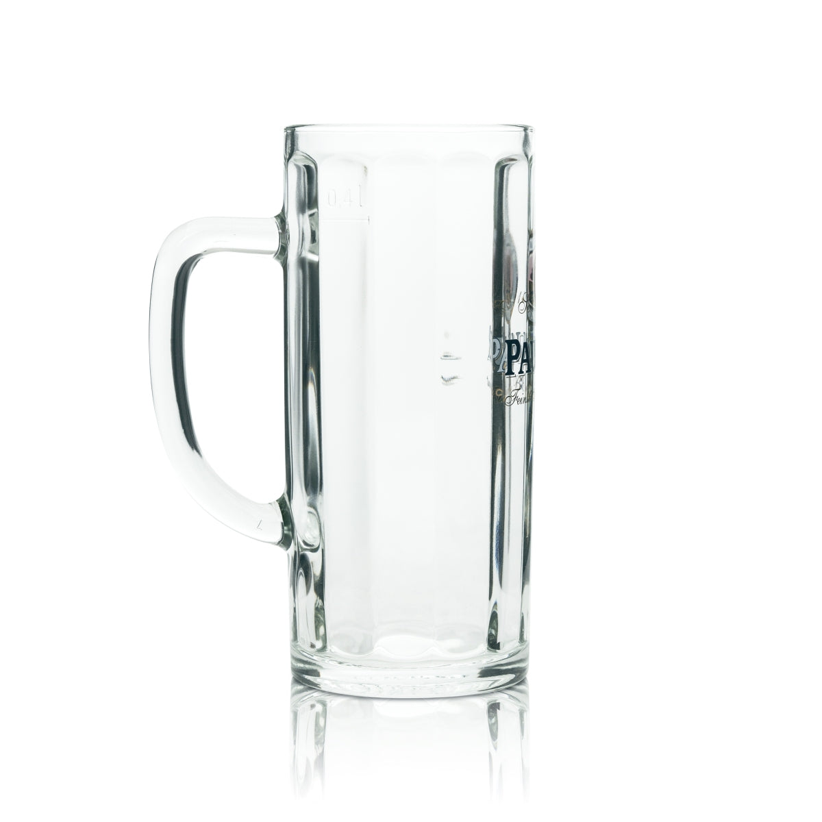 6x Paulaner Bier Glas 0,4l Krug Moldau Seidel Sahm Henkel Gläser Krüge Beer – Ansicht 4