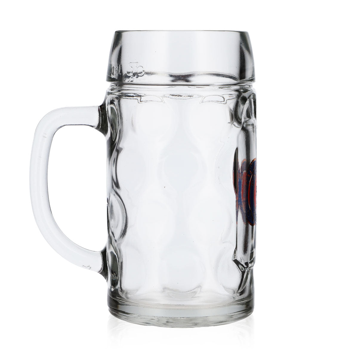 6x Paulaner Bier Glas Bierseidel Bierhumpen 0,5l Krug !!!B-WARE!!! Kontur – Ansicht 4