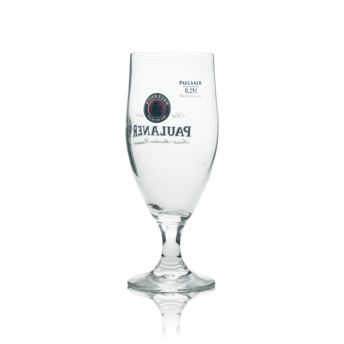 6x Paulaner Bier Glas Pokal 0,25l Rastal – Ansicht 3