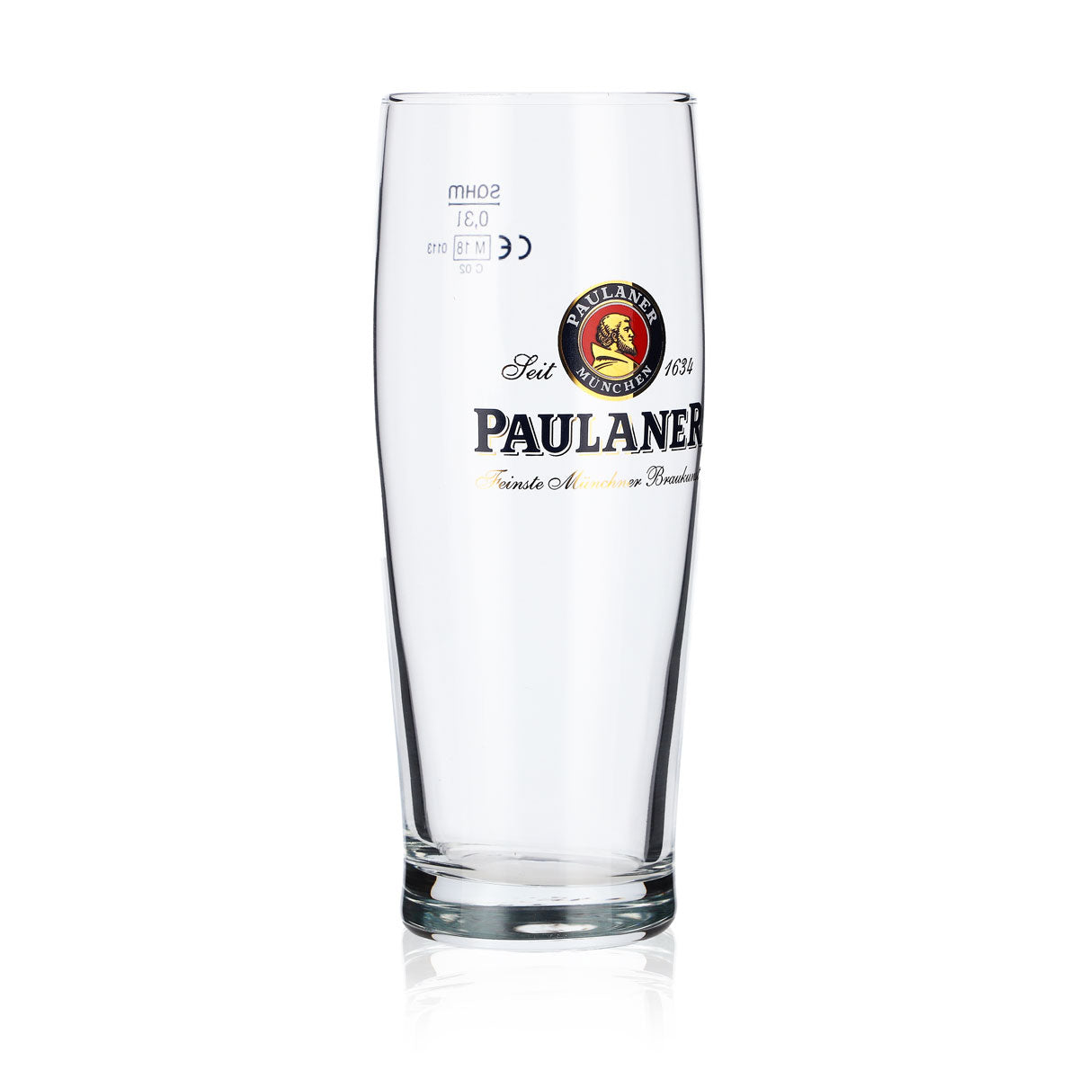 6x Paulaner Glas Willibecher 0,3l Gläser Bierglas Biergläser Becher Sahm Gloria – Ansicht 3