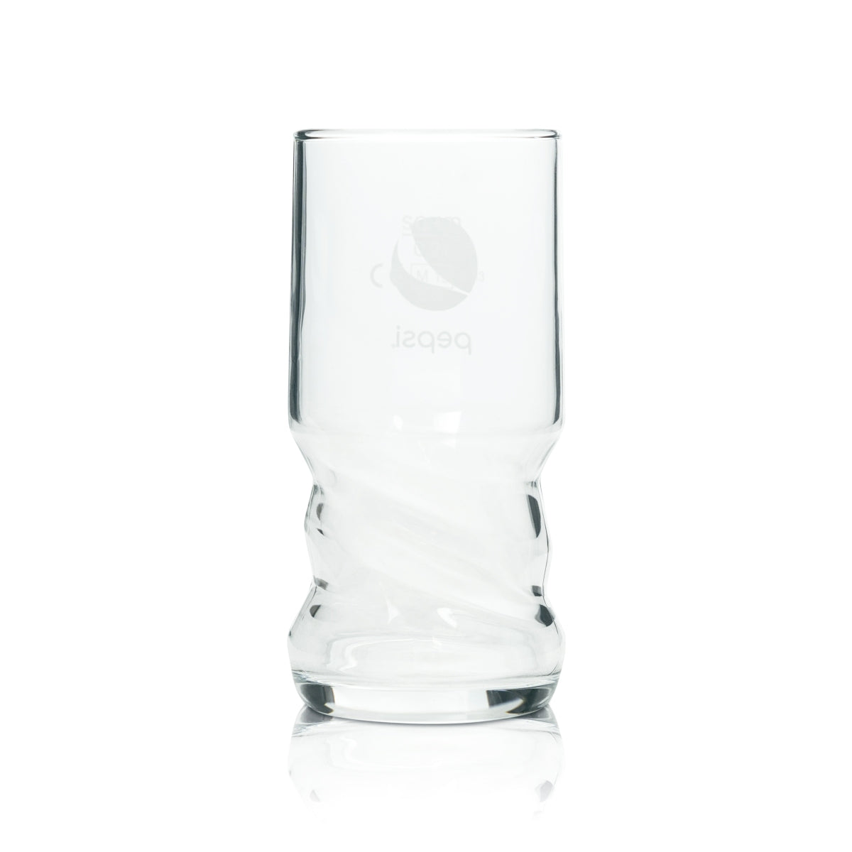 6x Pepsi Cola Glas 0,2l Becher AXL Sahm Schwingform Gläser Coke Kola geeicht – Ansicht 3
