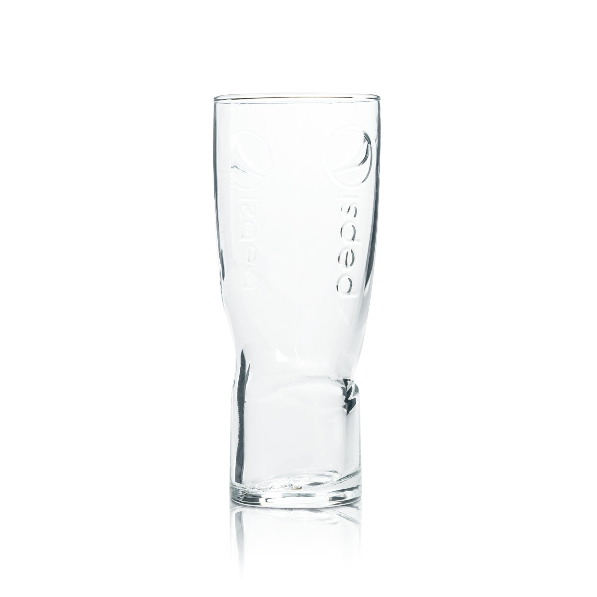 6x Pepsi Glas 0,2l Cola Becher Relief Gläser Kontur Schwing Retro Coke Swirl Max – Ansicht 3