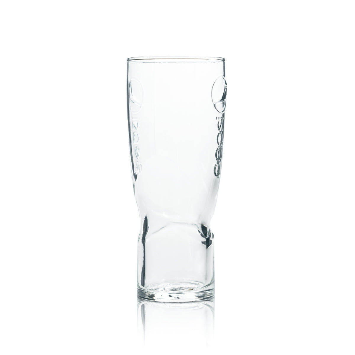 6x Pepsi Glas 0,2l Cola Becher Relief Gläser Kontur Schwing Retro Coke Swirl Max – Ansicht 4