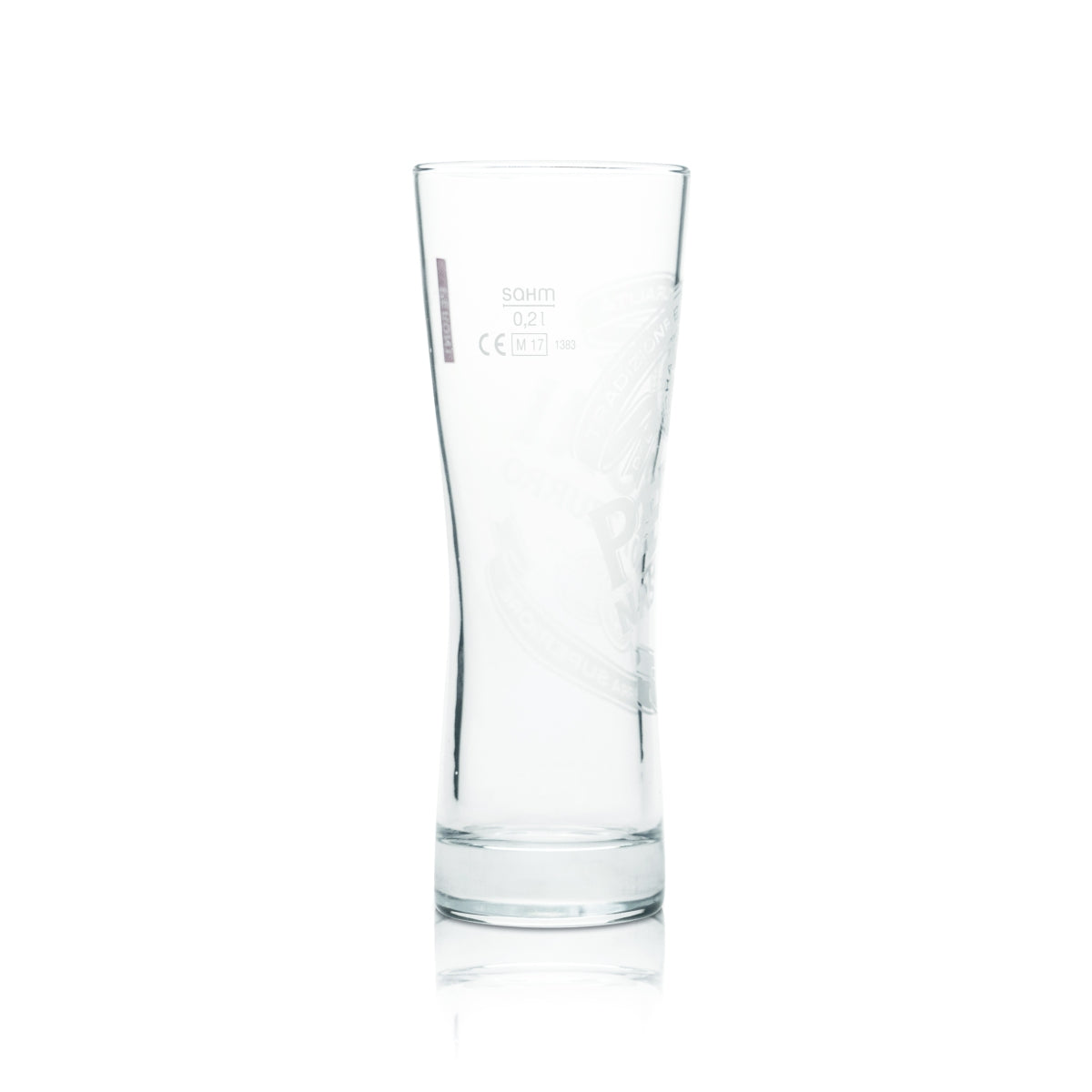 6x Peroni Bierglas 0,2l Signature Pokalgläser Nastro Azzuro Brauerei Italien – Ansicht 4