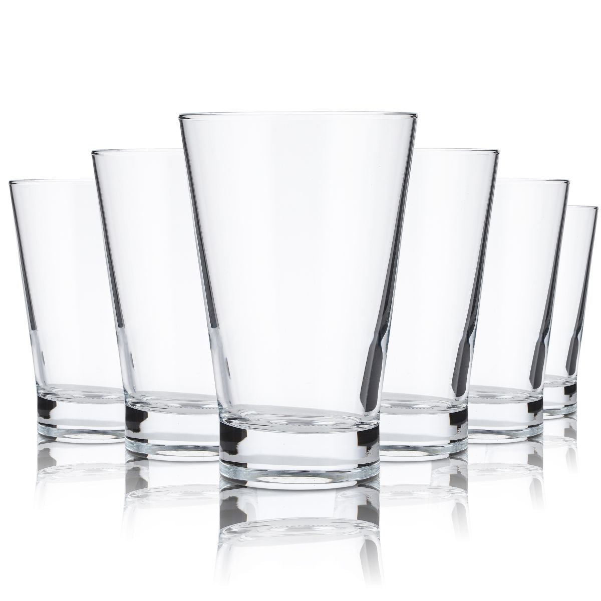 6x Peterstaler Glas 0,27l Mineralwasser Tumbler Becher Gläser Set Sprudel Soda