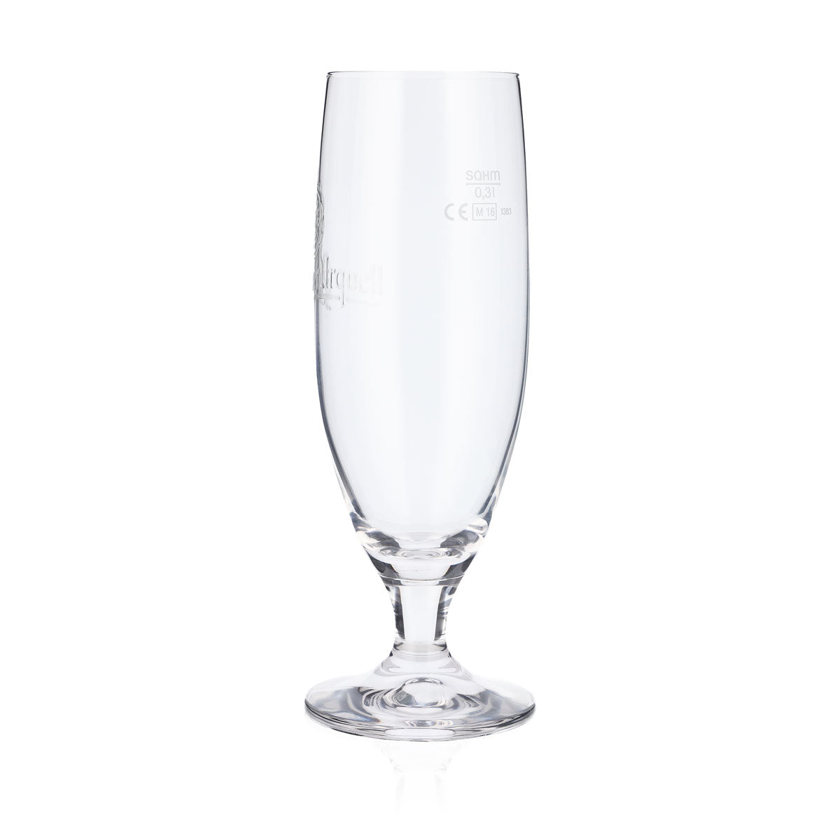 6x Pilsner Urquell Bier Glas 0,3l Biergläser Pokalglas Relief im Fuß – Ansicht 4
