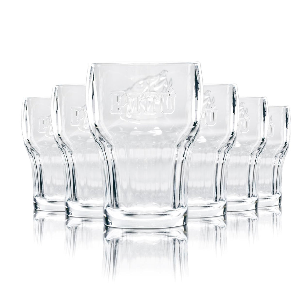 6x Pitu Cachaca Glas Longdrink mit Gravur