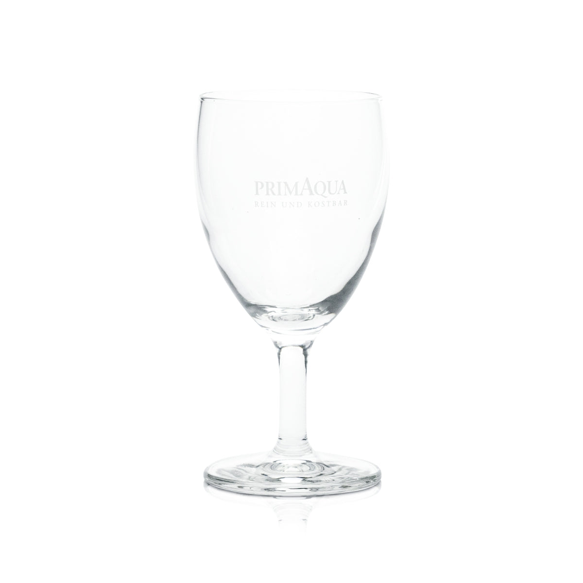 6x Prima Aqua Wasser Stielglas 0,1l Kelch Tulpe Flöte Mineral Soda Saft Gläser – Ansicht 2