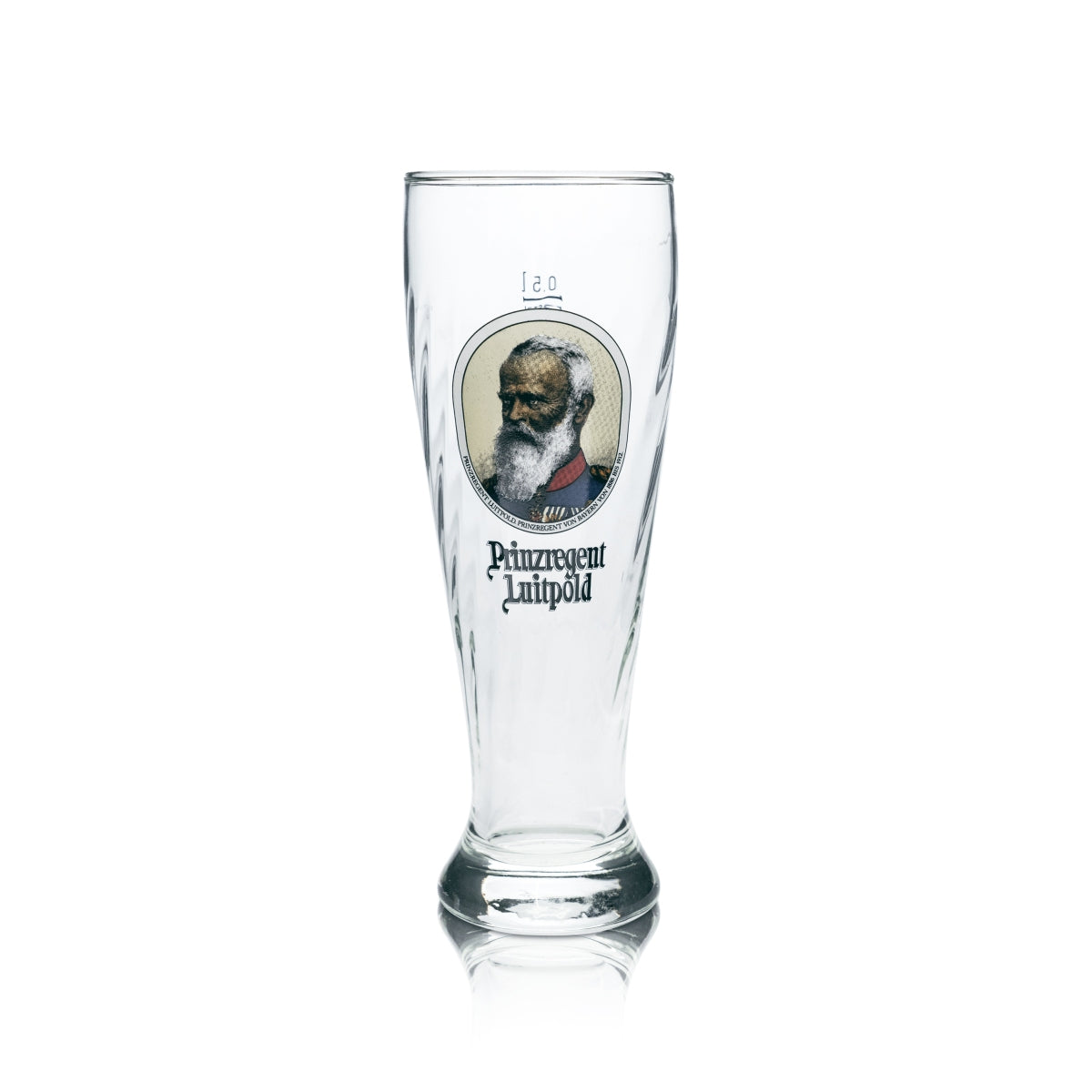 6x Prinzregent Luitpold Weißbier Glas 0,5l Hefe Weizen Gläser Gastro Brauerei – Ansicht 2