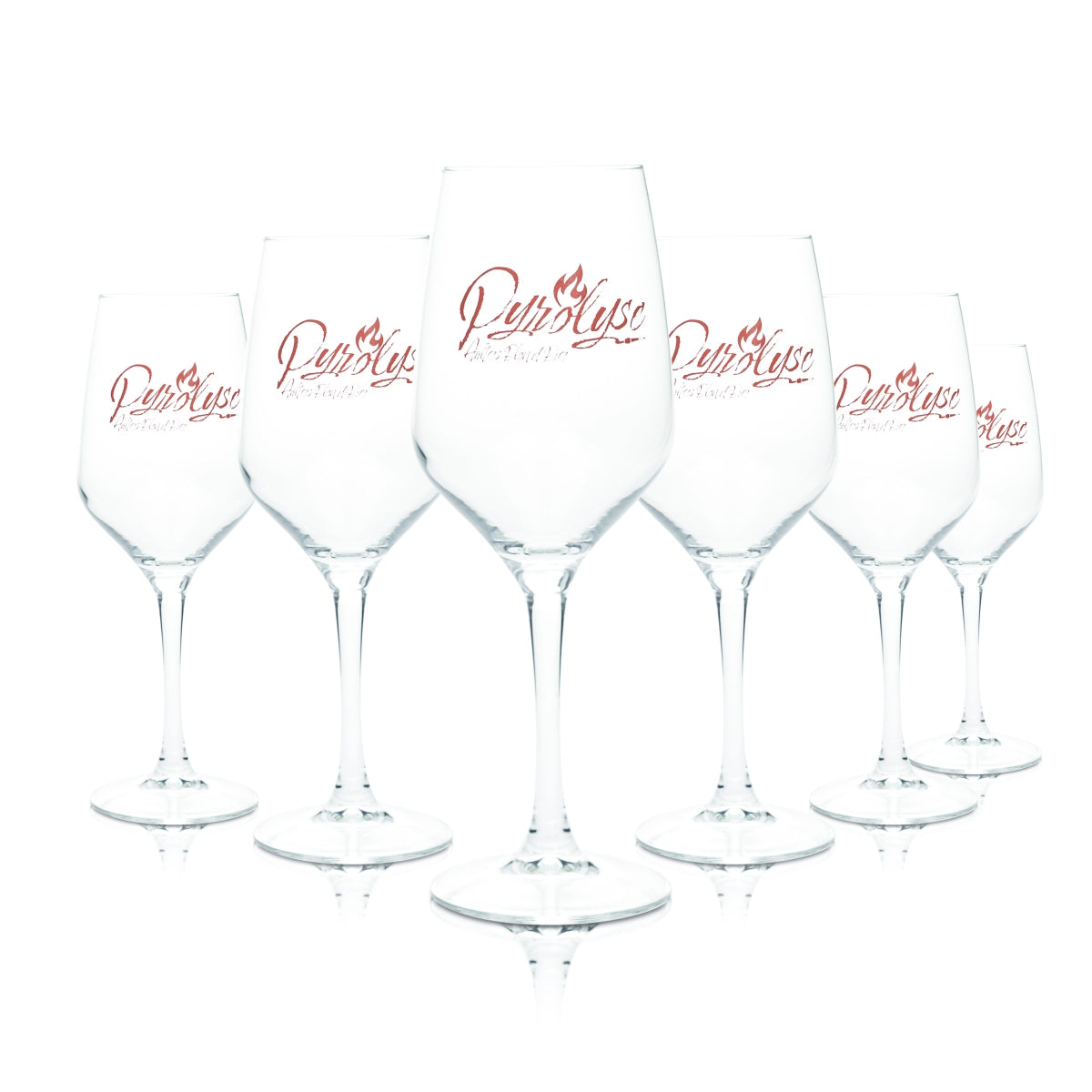 6x Pyrolyse Bier Glas 0,44l Pokal Tulpe Gläser Belgian Blonde BeerSelect Brew