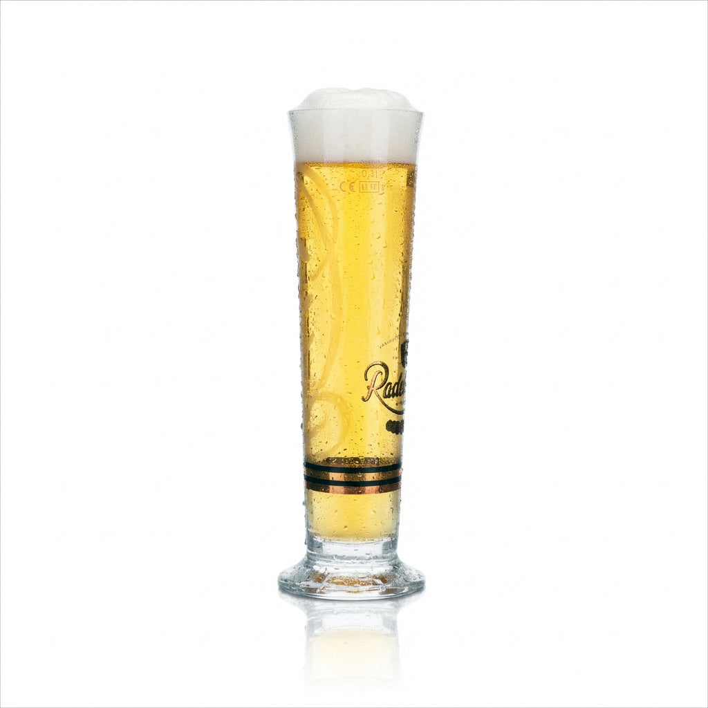 6x Radeberger Bier Glas 0,3l Pokal Stange Tulpe Beer Szene Gläser Pils Gastro – Ansicht 4