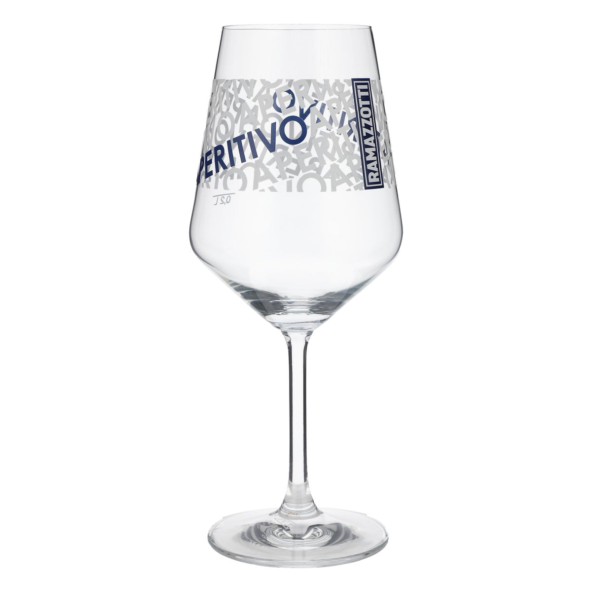 6x Ramazzotti Aperitivo Glas 0,5l geeicht Stielglas Cocktail Spritz Aufdruck – Ansicht 4