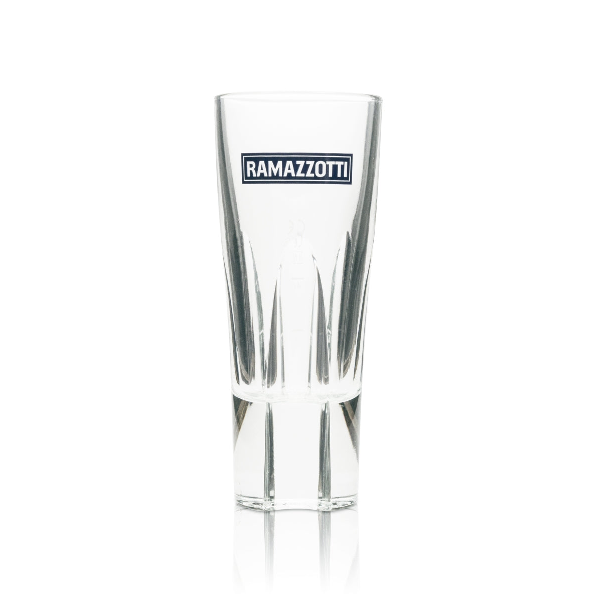 6x Ramazzotti Glas 0,15l Kontur Tumbler Longdrink Relief Gläser On Ice Amaro ITA – Ansicht 2