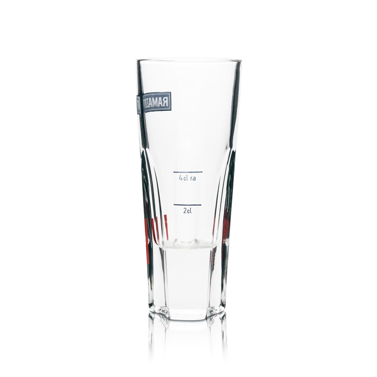 6x Ramazzotti Glas 0,15l Kontur Tumbler Relief Design Gläser Longdrink Amaro Ice – Ansicht 3