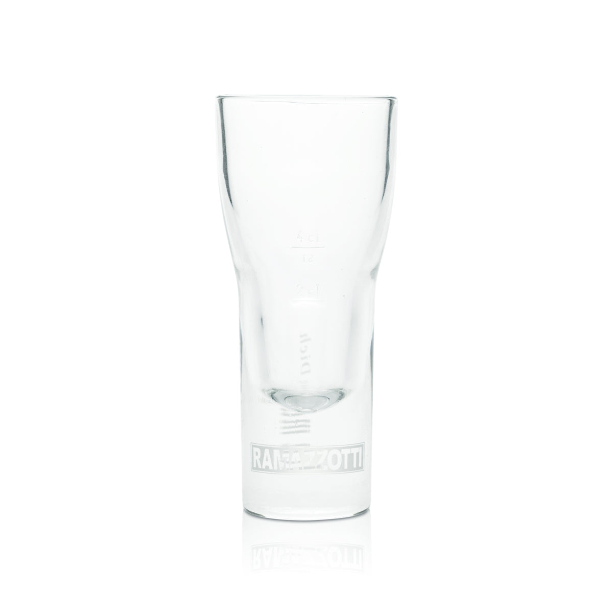 6x Ramazzotti Glas 0,15l Stamper Likör Schnaps Kurze Shot Gläser Gastro Amaro – Ansicht 2