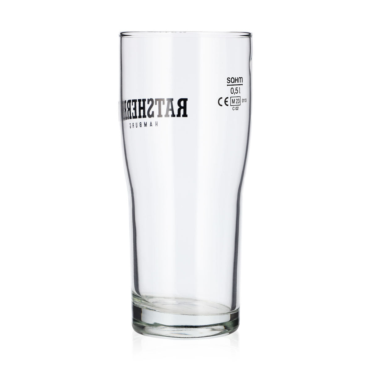 6x Ratsherrn Bier Glas 0,5l Becher Hamburg Brewhouse Sahm Bierglas (6er Set) – Ansicht 4