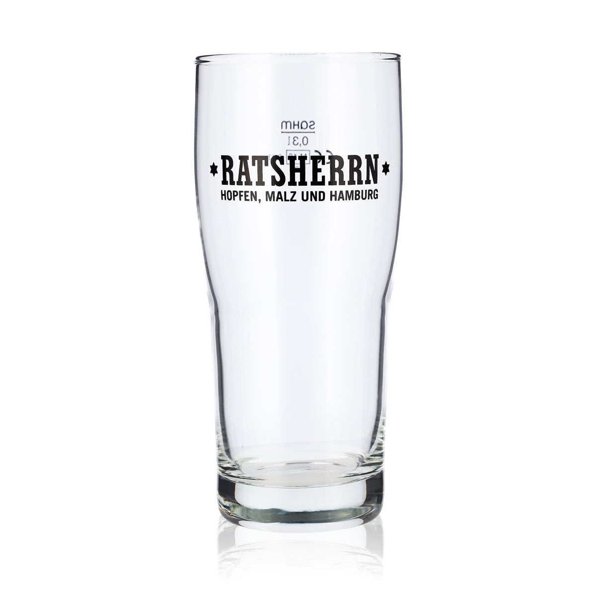 6x Ratsherrn Pils Bierglas 0,3l Biergläser"Brewhouse" Exclusive Becher – Ansicht 2