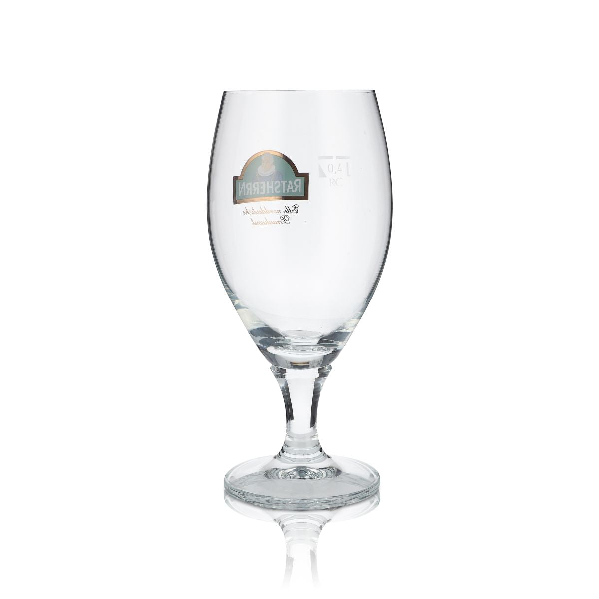 6x Ratsherrn Pils Glas 0,4l Bier Gläser Pokalglas Biergläser Ritzenhoff – Ansicht 3