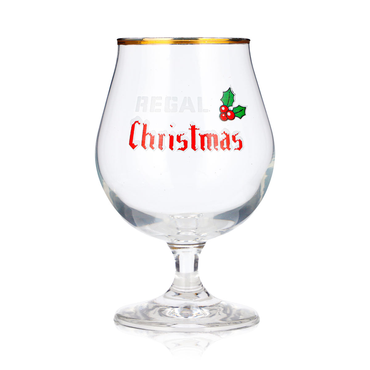6x Regal Bier Glas 0,5l Christmas Pokal Goldrand Durobor (6er Set) – Ansicht 3