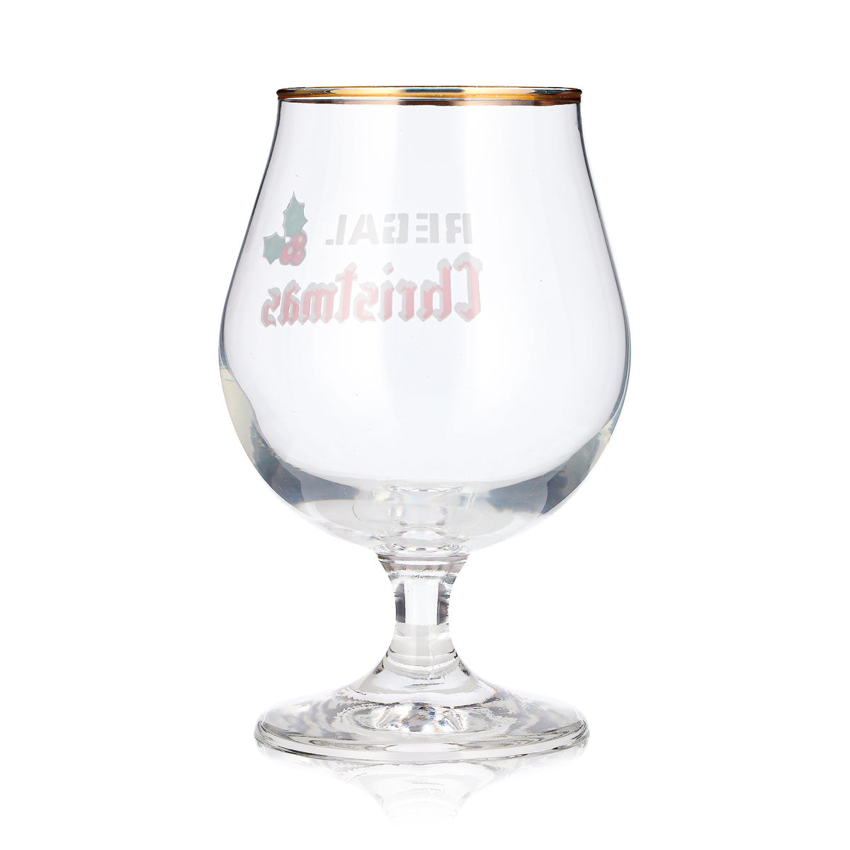 6x Regal Bier Glas 0,5l Christmas Pokal Goldrand Durobor (6er Set) – Ansicht 5