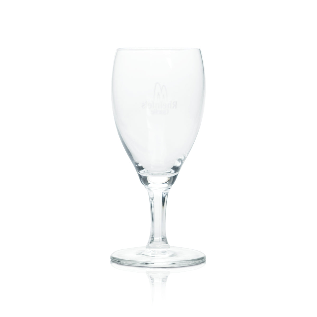 6x Rheinfels Quelle Wasser Glas 0,19l Kelch Pokal Mineralwasser Gläser Sprudel – Ansicht 3