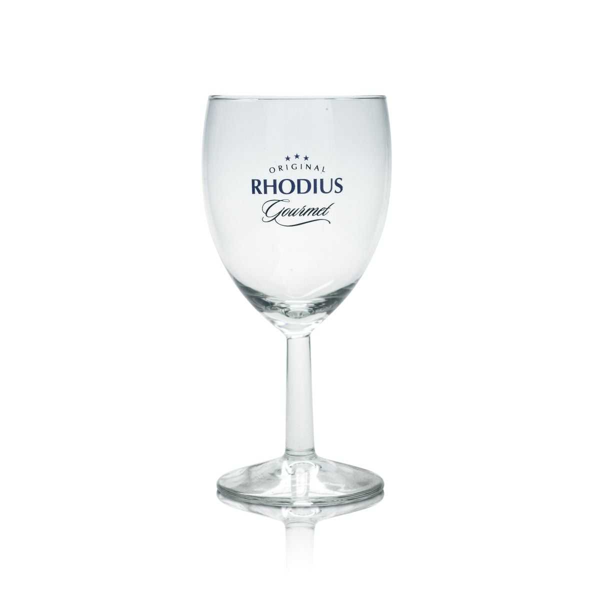 6x Rhodius Glas 0,2l Gourmet Kelchglas Mineralwasser Sprudel Saft Gläser Set – Ansicht 2