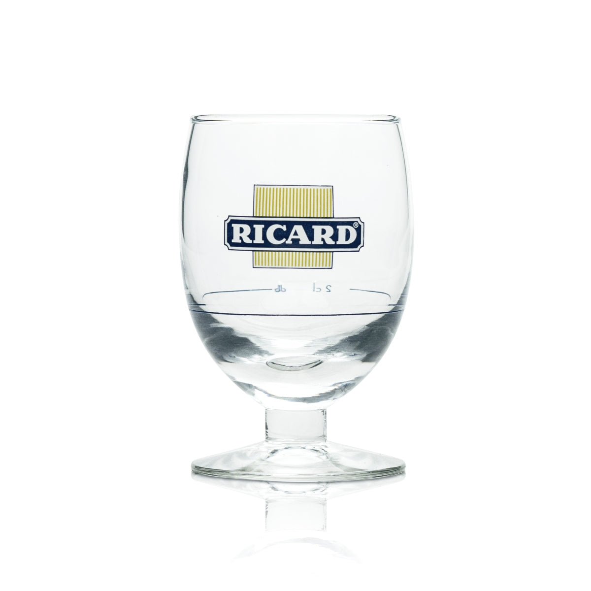 6x Ricard Likör Glas Tulpe Retro Gläser Anis Pastis Schwenker Schnaps Nosing Bar – Ansicht 2
