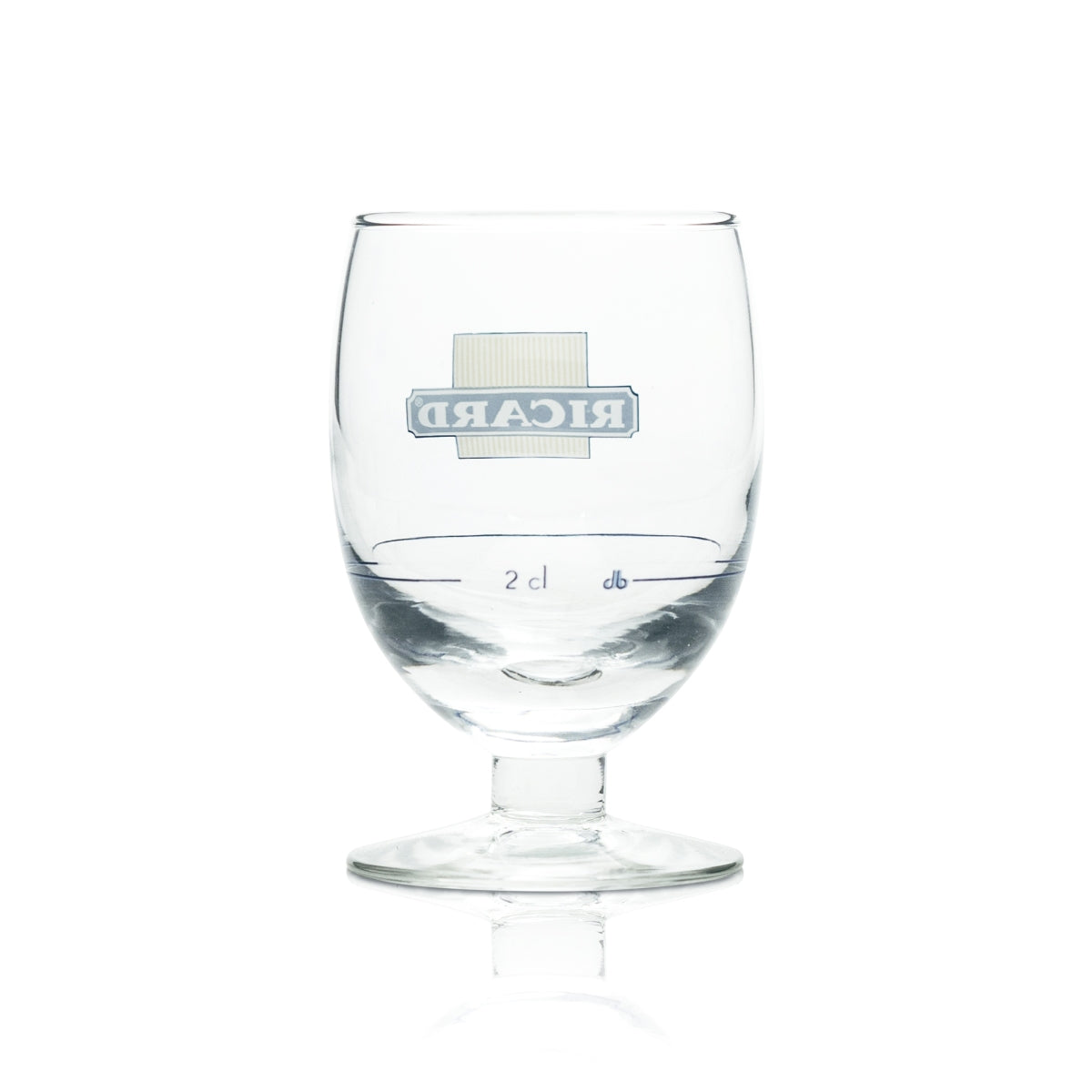 6x Ricard Likör Glas Tulpe Retro Gläser Anis Pastis Schwenker Schnaps Nosing Bar – Ansicht 3