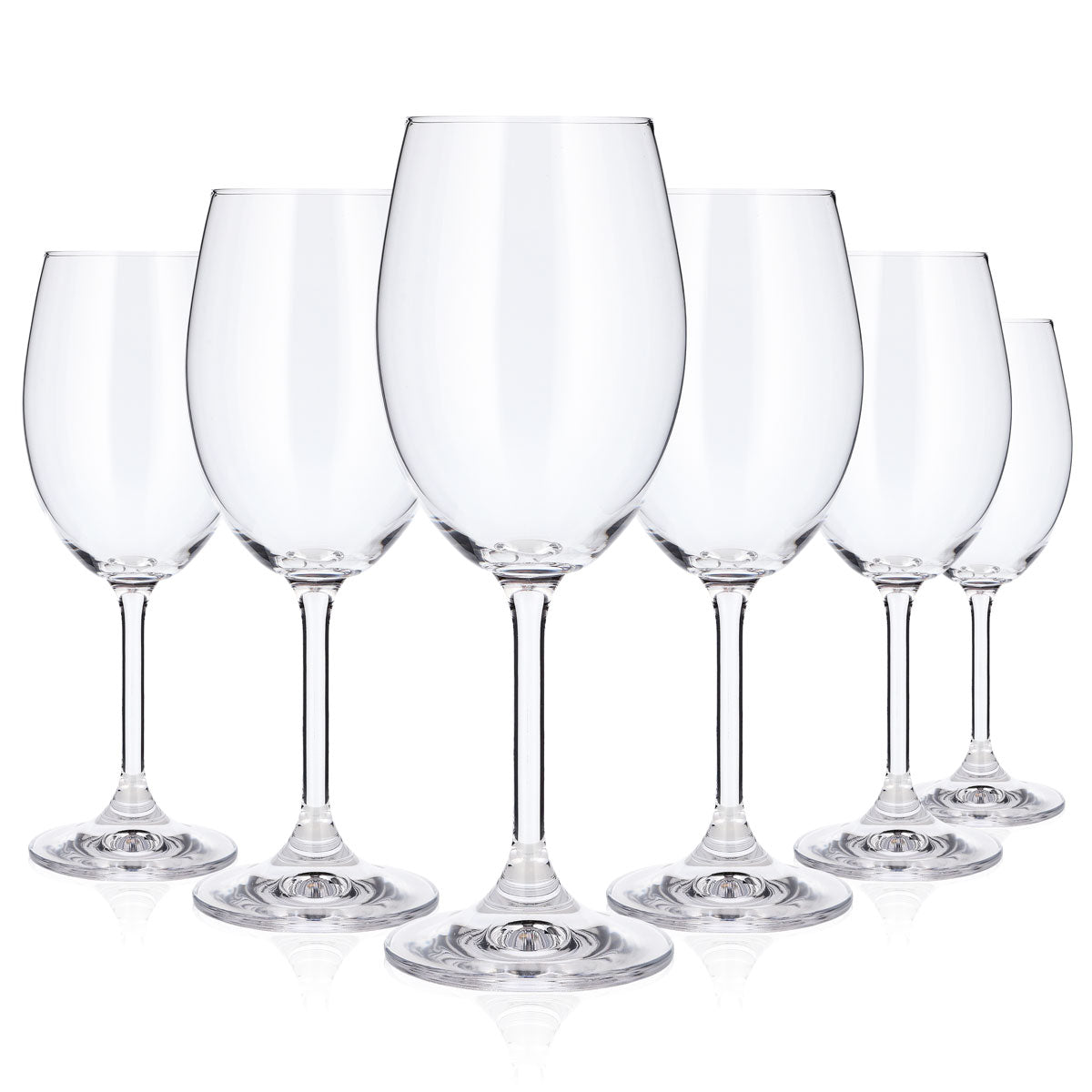 6x Rio Wein Glas Stielglas 0,25l Weißweinglas blanko Chardonnay (6er Set)