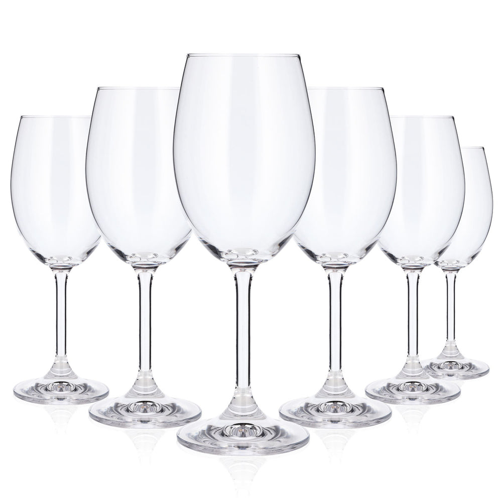 6x Rio Wein Glas Stielglas 0,25l Weißweinglas blanko Chardonnay (6er Set)