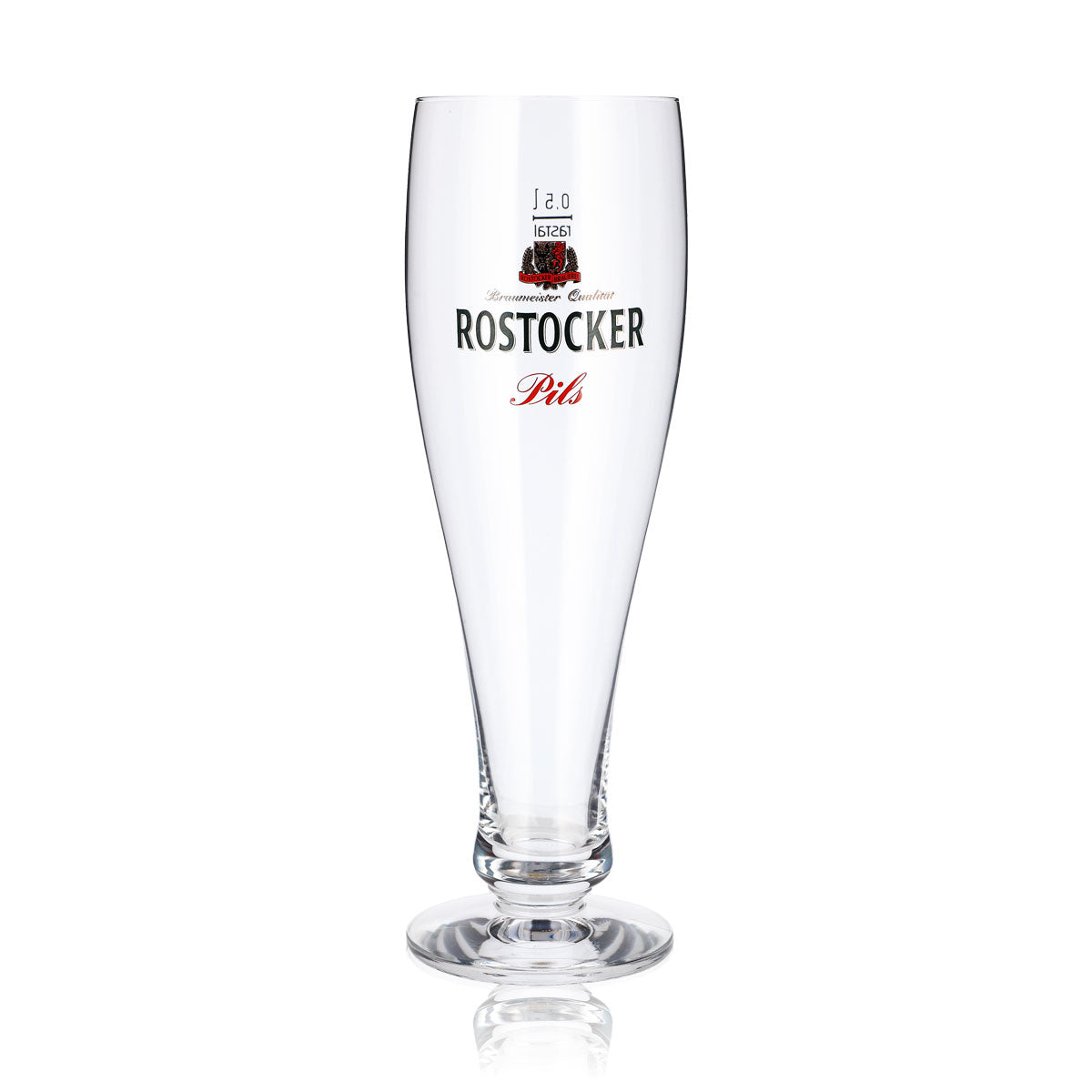 6x Rostocker Bier Glas 0,5l Pokal Pils Rastal – Ansicht 2